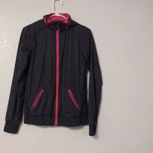 Nike Dri-Fit Womens Small Pink Full Zip Hoodie
